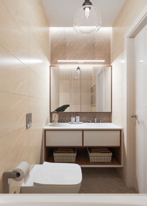 narrow bathroom designs